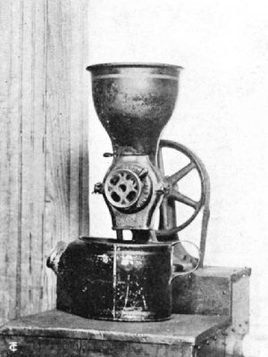One of the First Electric Coffee Mills