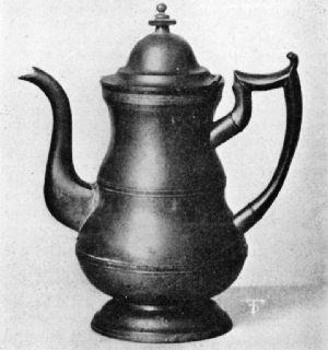 Britannia Coffee Pot from Which Abraham Lincoln Was Often
Served in New Salem