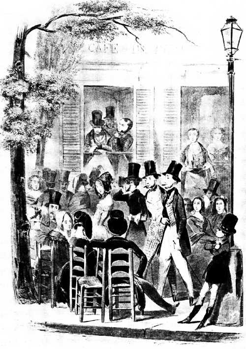 THE CAFÉ DE PARIS IN 1843